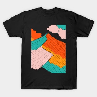 The peak of colour T-Shirt